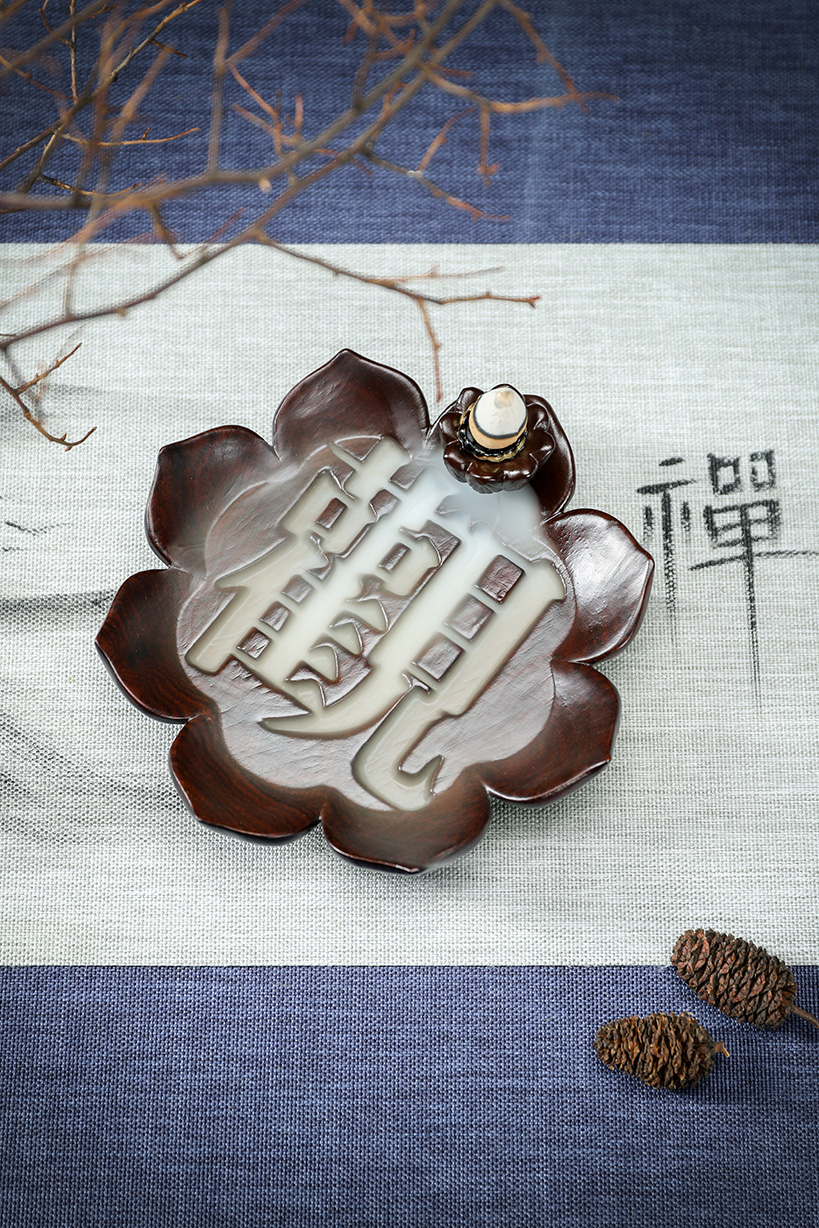 黑檀观自在倒流香炉