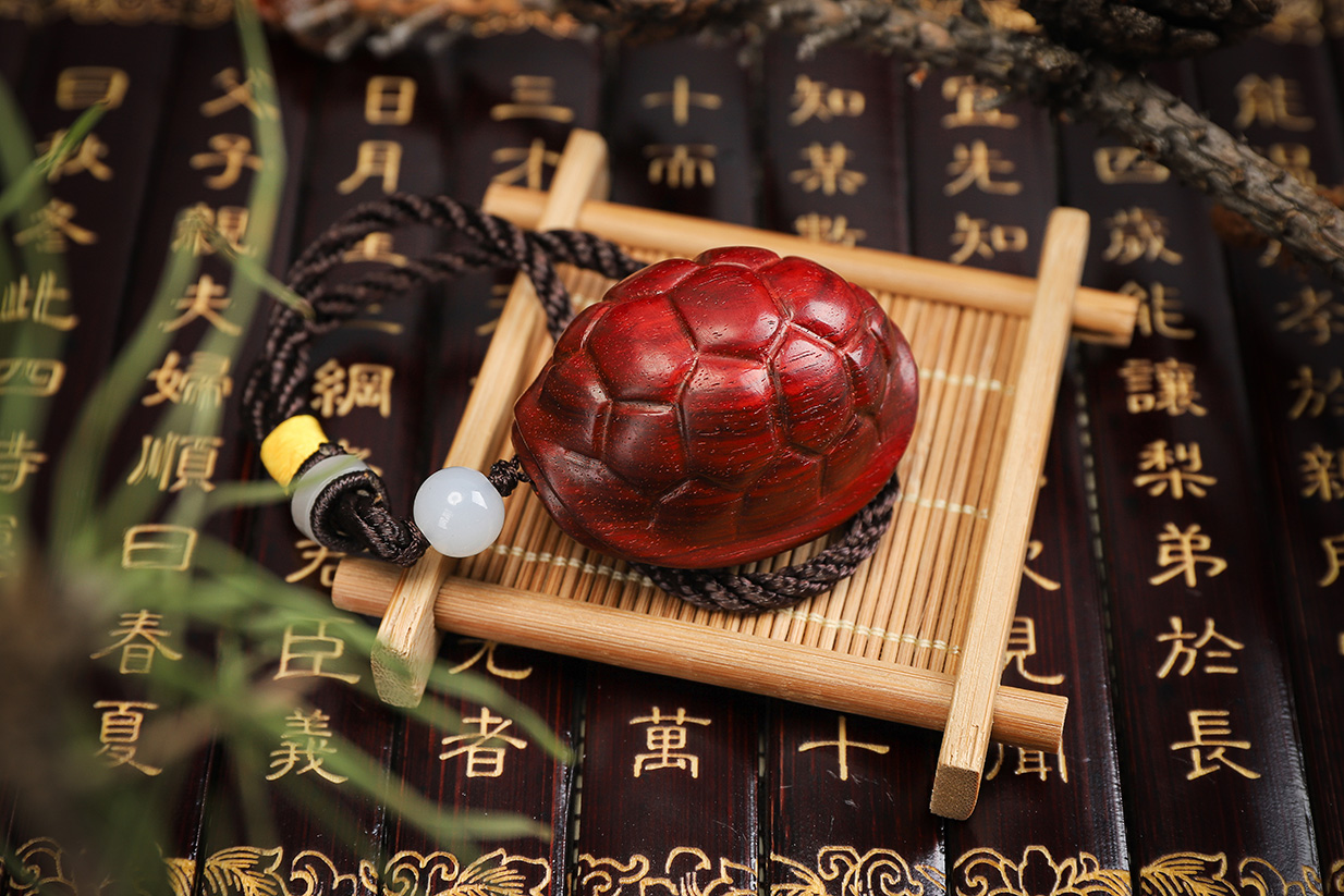 富甲龙龟手把件